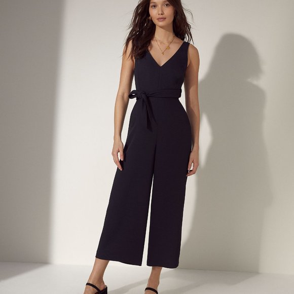 Aritzia Pants - Aritzia Wilfred New Ecoulement V Jumpsuit Size 6